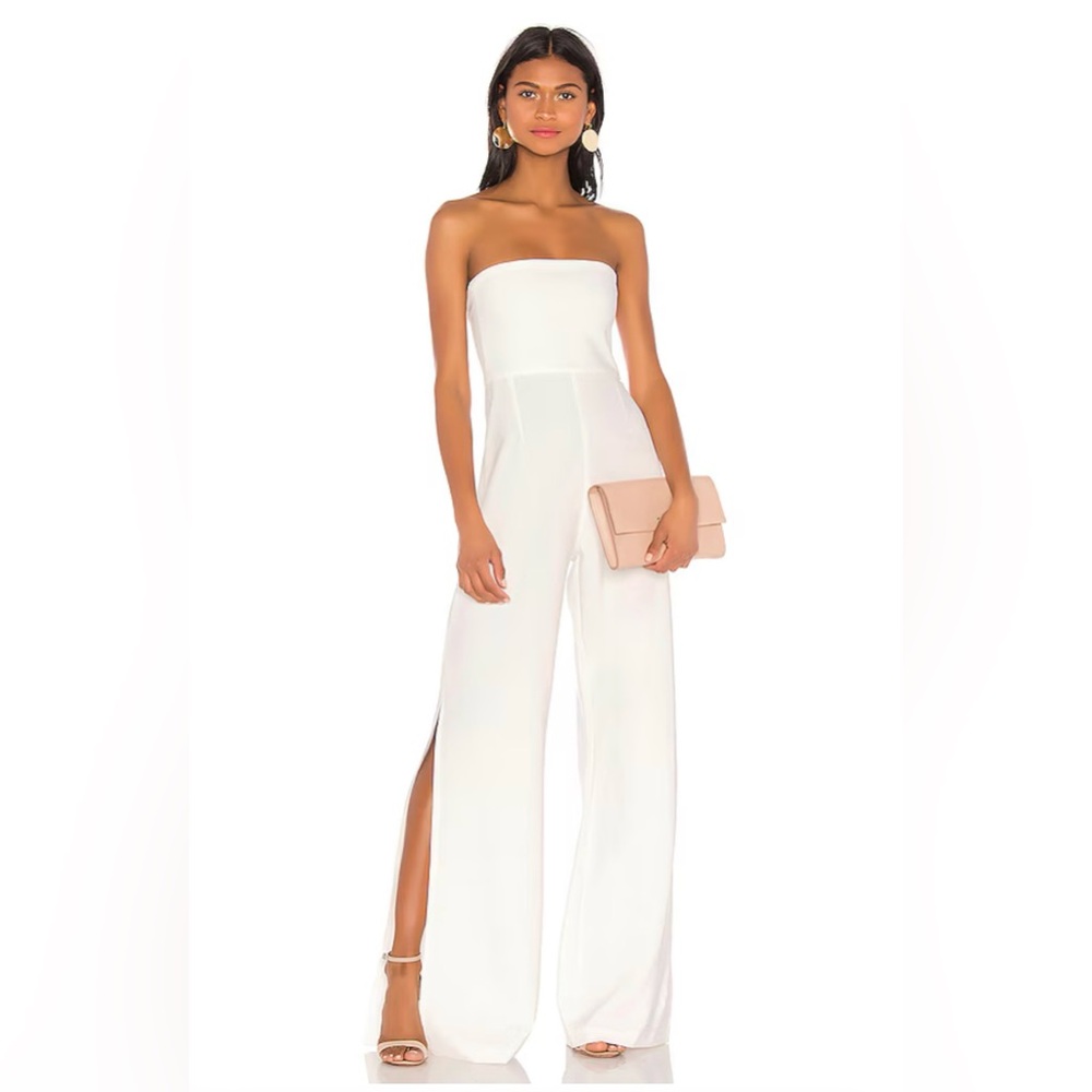 Nookie Glamour Jumpsuit Ivory sz Small